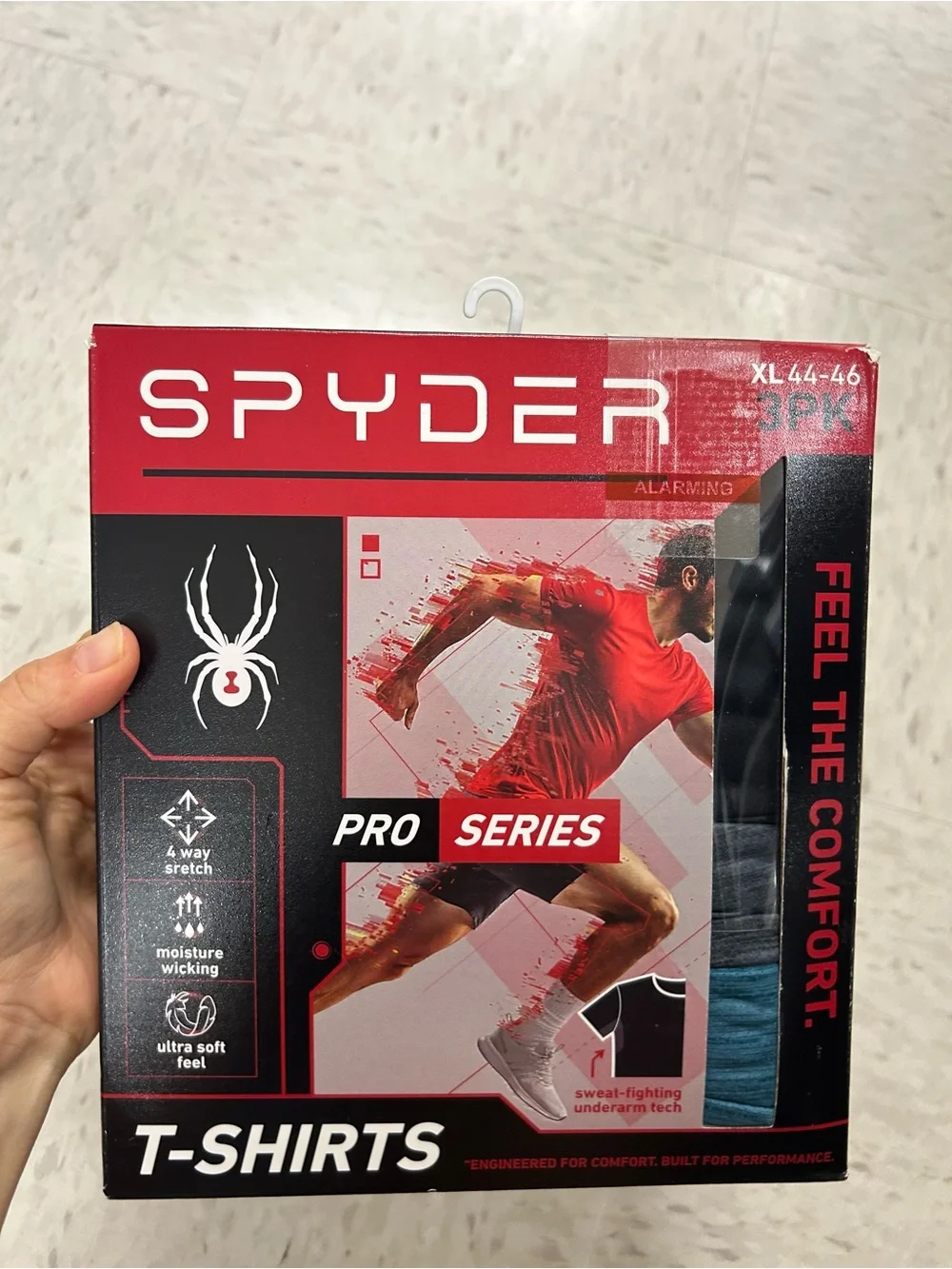 Spyder Pro Series Men’s Active T-Shirts 3-Pack
